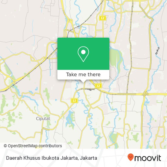 Daerah Khusus Ibukota Jakarta map