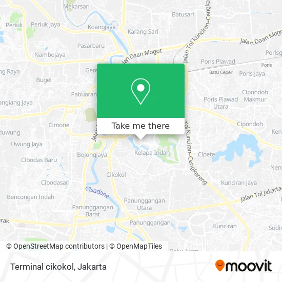 Terminal cikokol map