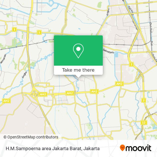 H.M.Sampoerna area Jakarta Barat map