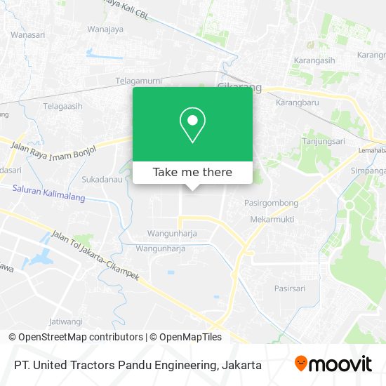 PT. United Tractors Pandu Engineering map