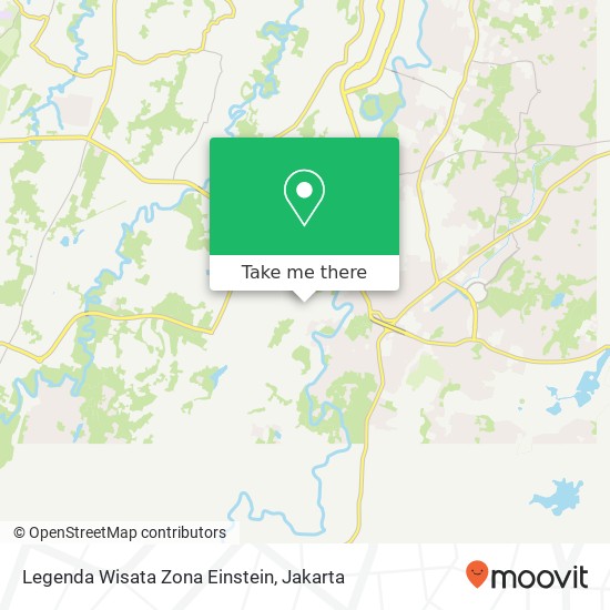 Legenda Wisata Zona Einstein map