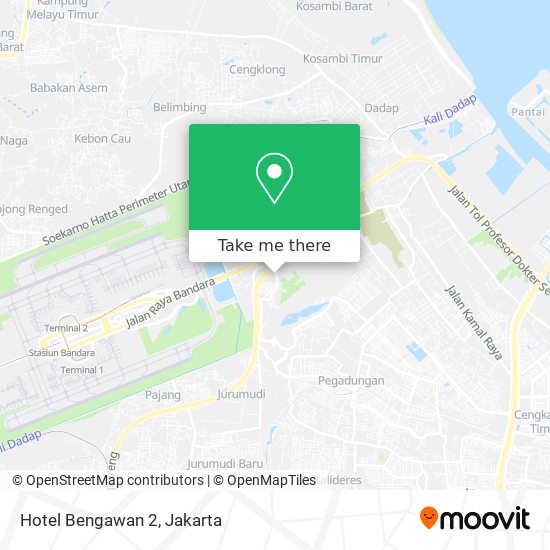 Hotel Bengawan 2 map