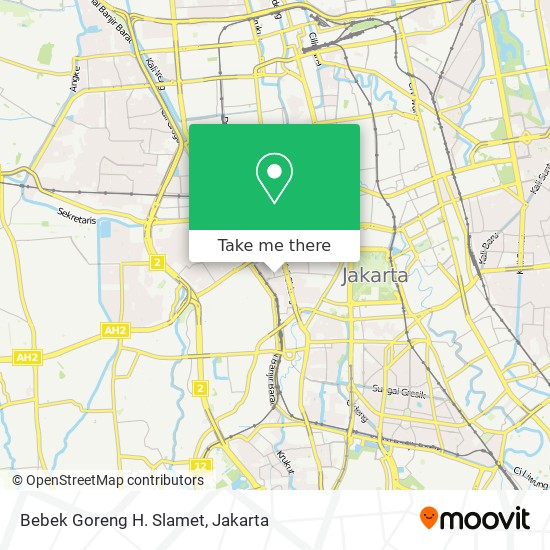 Bebek Goreng H. Slamet map