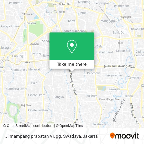 Jl mampang prapatan VI, gg. Swadaya map