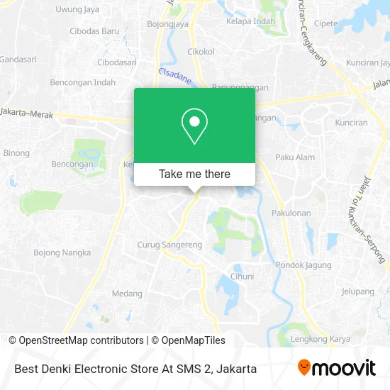 Best Denki Electronic Store At SMS 2 map
