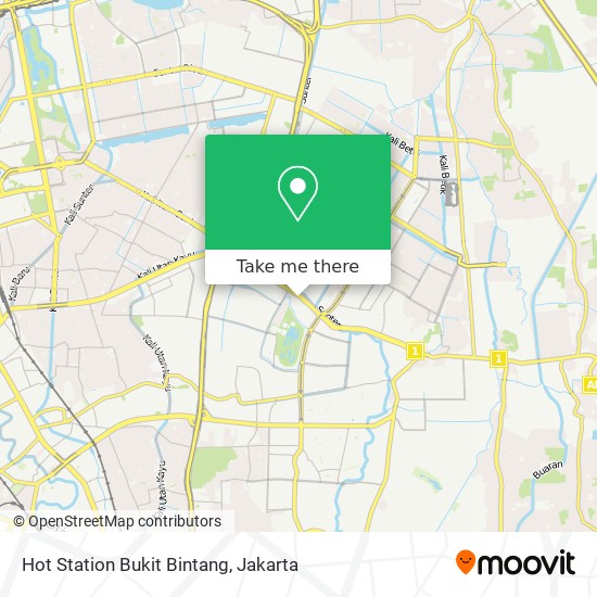 Hot Station Bukit Bintang map