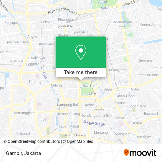 Gambir map