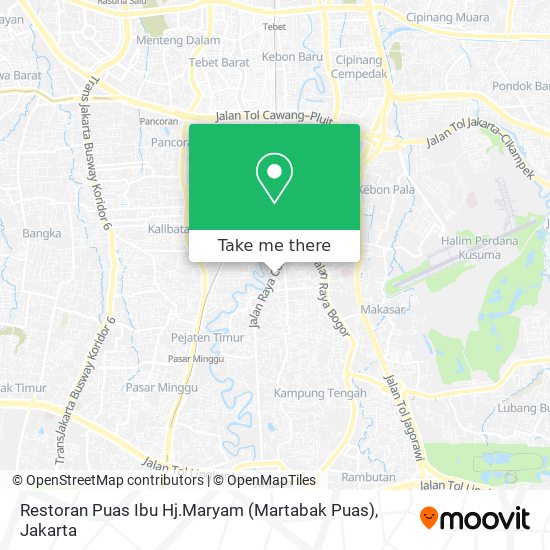 Restoran Puas Ibu Hj.Maryam (Martabak Puas) map