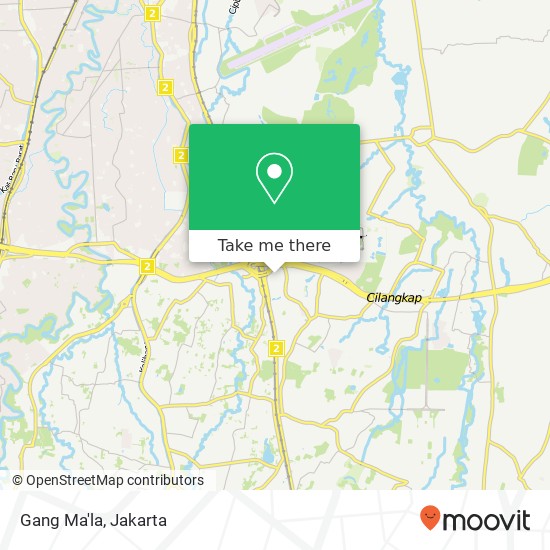Gang Ma'la map