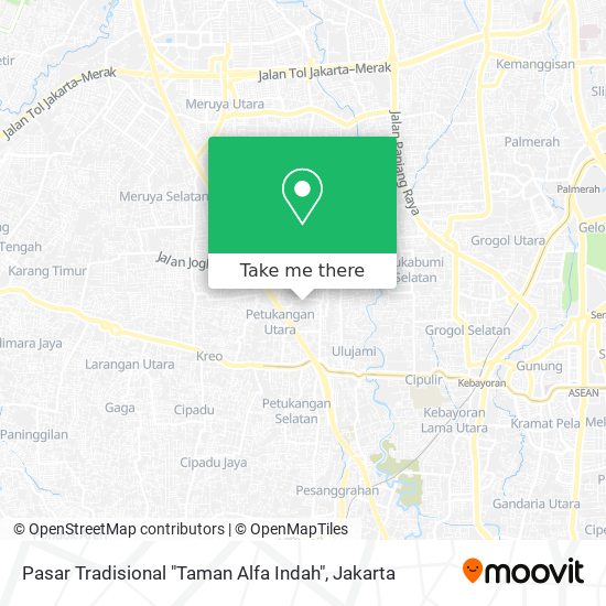 Pasar Tradisional "Taman Alfa Indah" map