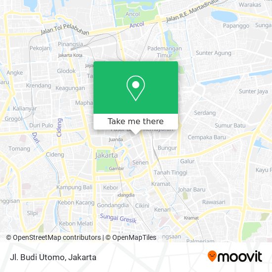 Jl. Budi Utomo map
