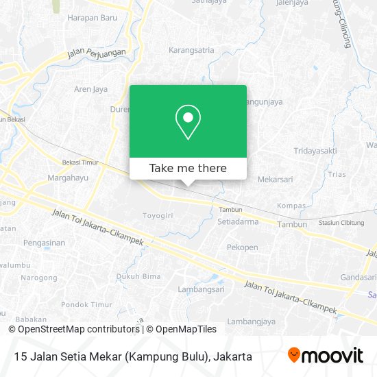15 Jalan Setia Mekar (Kampung Bulu) map