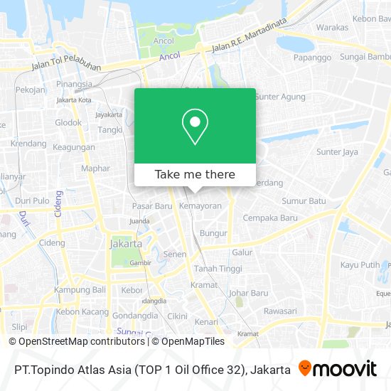 PT.Topindo Atlas Asia (TOP 1 Oil Office 32) map