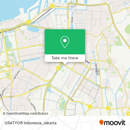 GRATYO® Indonesia map