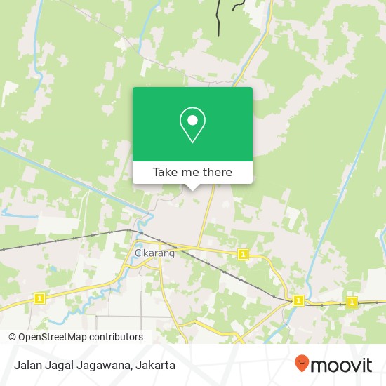 Jalan Jagal Jagawana map