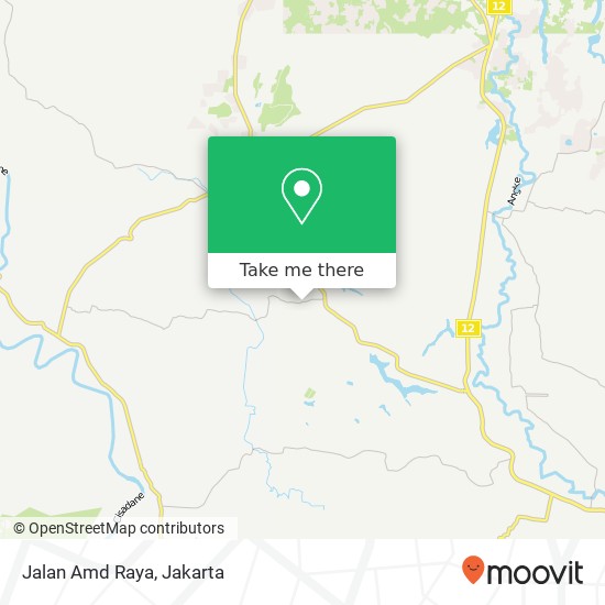 Jalan Amd Raya map