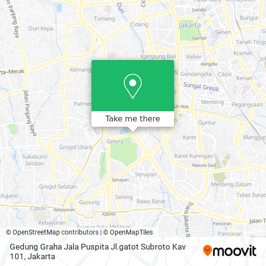 Gedung Graha Jala Puspita Jl.gatot Subroto Kav 101 map