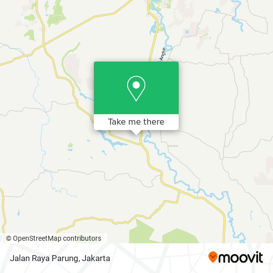 Jalan Raya Parung map