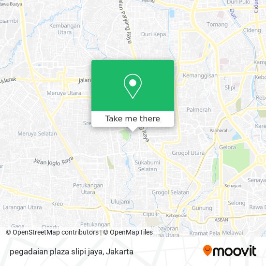 pegadaian plaza slipi jaya map