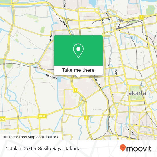 1 Jalan Dokter Susilo Raya map