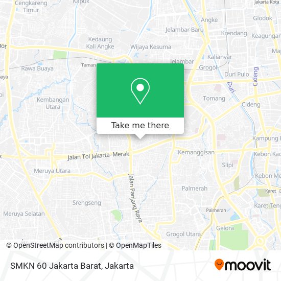 SMKN 60 Jakarta Barat map