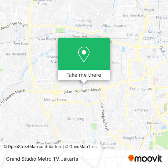 Grand Studio Metro TV map