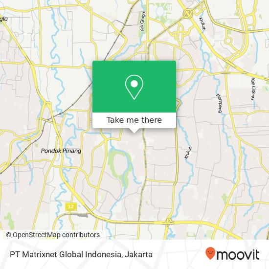 PT Matrixnet Global Indonesia map