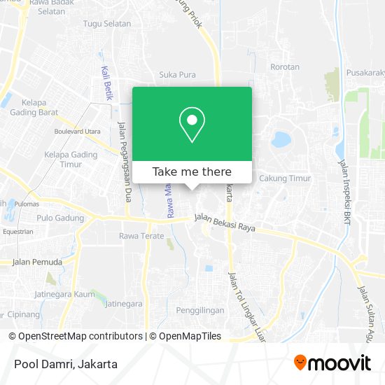 Pool Damri map