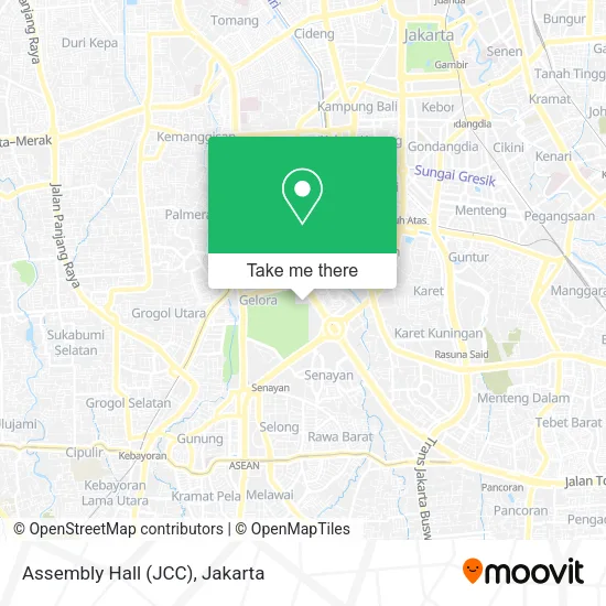 Assembly Hall (JCC) map