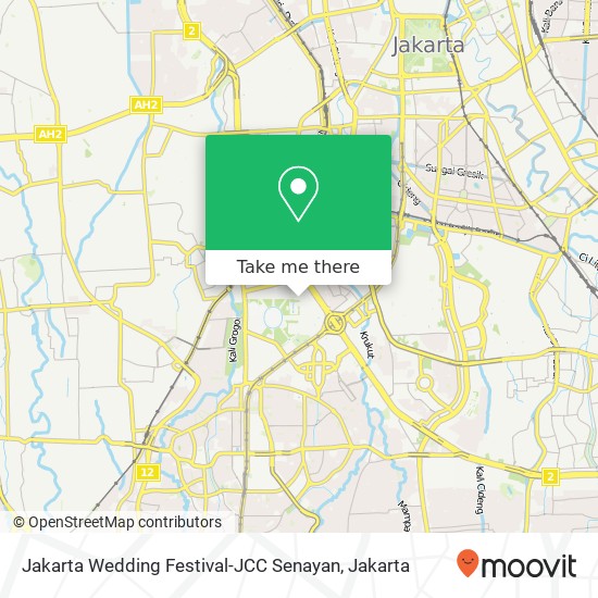 Jakarta Wedding Festival-JCC Senayan map