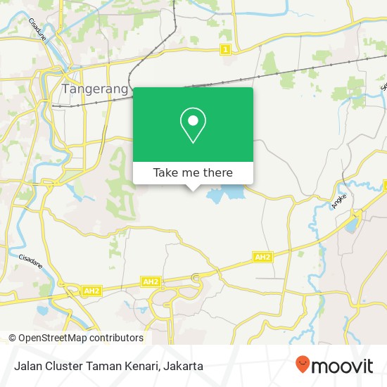 Jalan Cluster Taman Kenari map