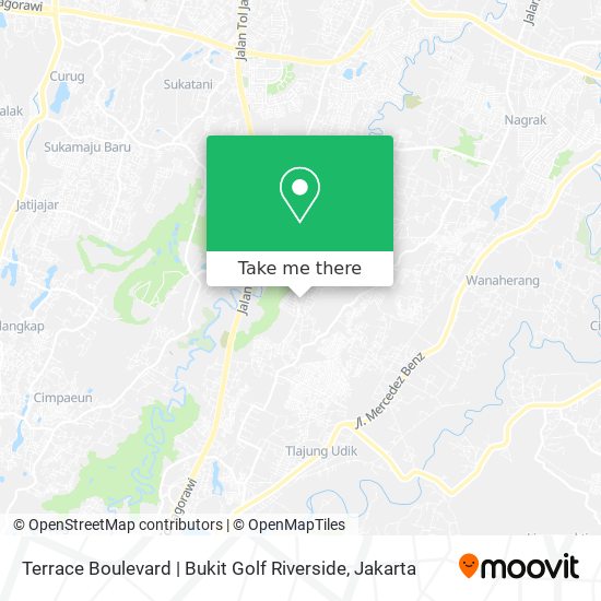 Terrace Boulevard | Bukit Golf Riverside map