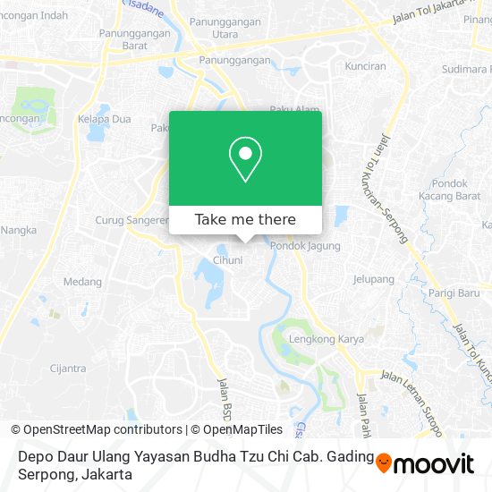 Depo Daur Ulang Yayasan Budha Tzu Chi Cab. Gading Serpong map