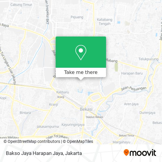 Bakso Jaya Harapan Jaya map