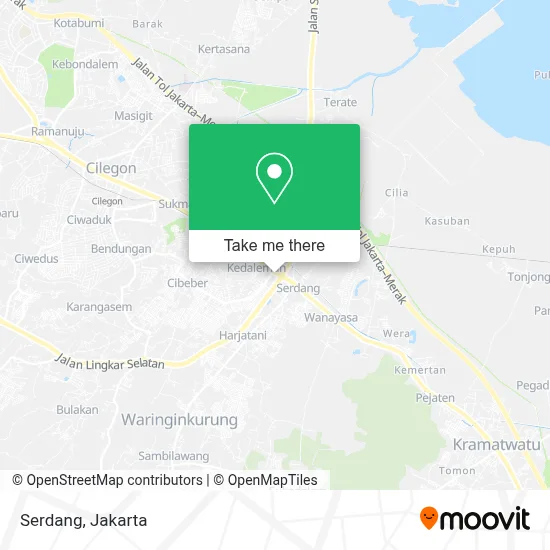 Serdang map