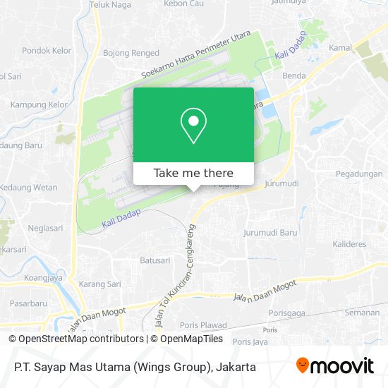 P.T. Sayap Mas Utama (Wings Group) map
