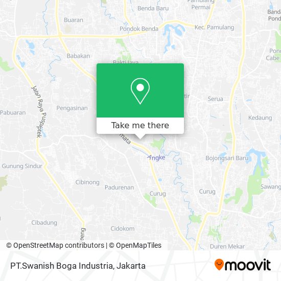 PT.Swanish Boga Industria map