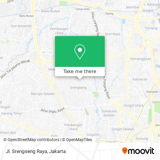 Jl. Srengseng Raya map