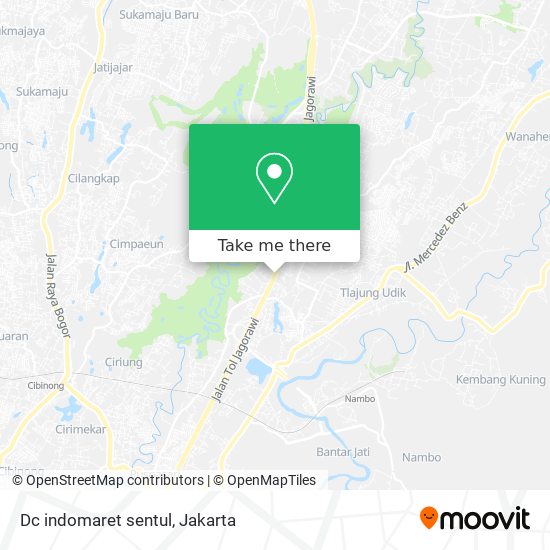 Dc indomaret sentul map