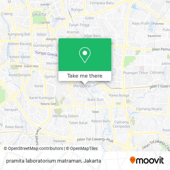 pramita laboratorium matraman map
