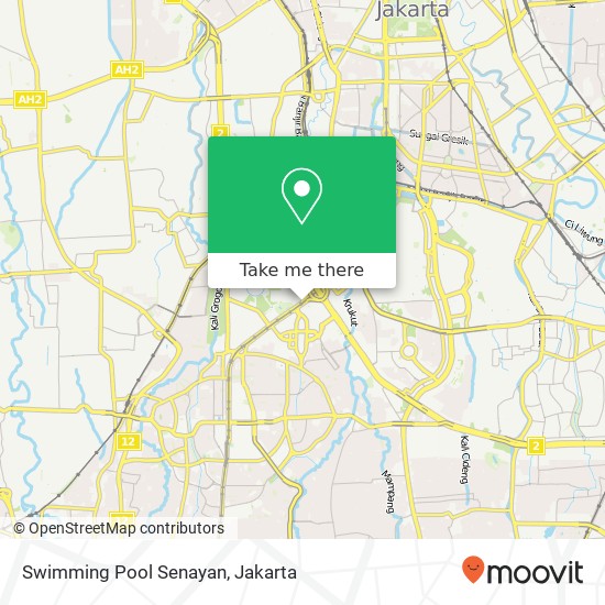 Swimming Pool Senayan map