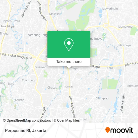 Perpusnas RI map