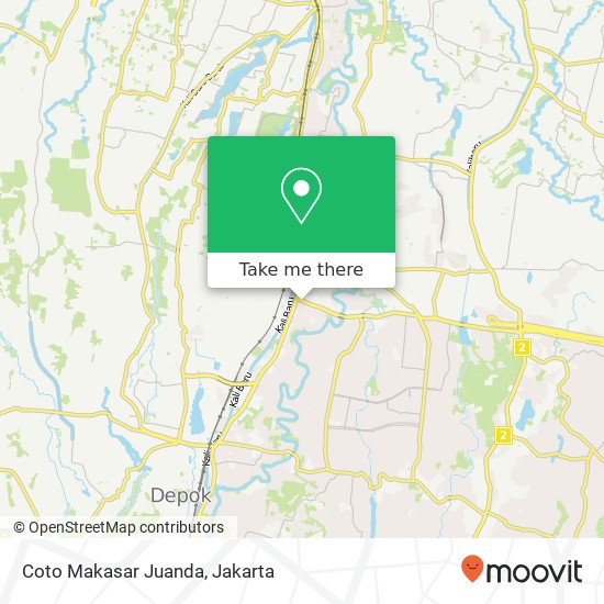 Coto Makasar Juanda map