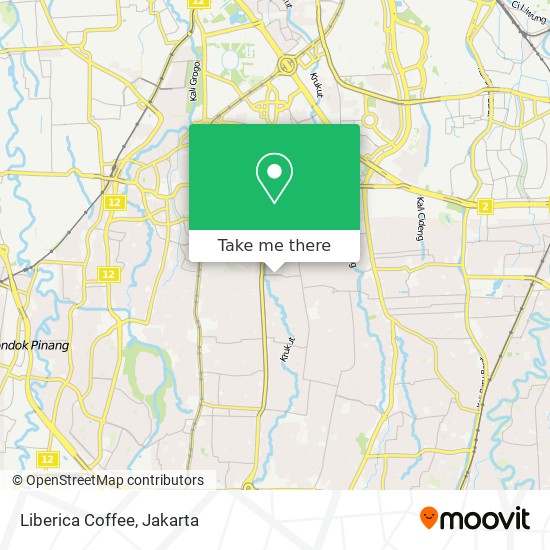 Liberica Coffee map