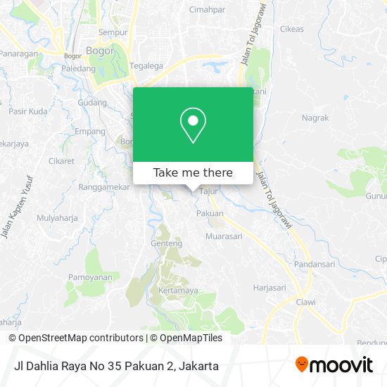 Jl Dahlia Raya No 35 Pakuan 2 map