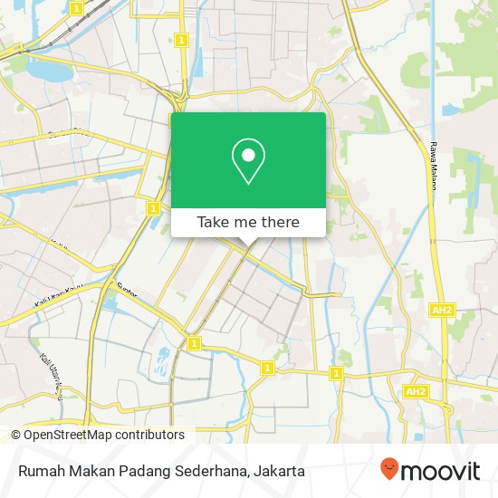 Rumah Makan Padang Sederhana map