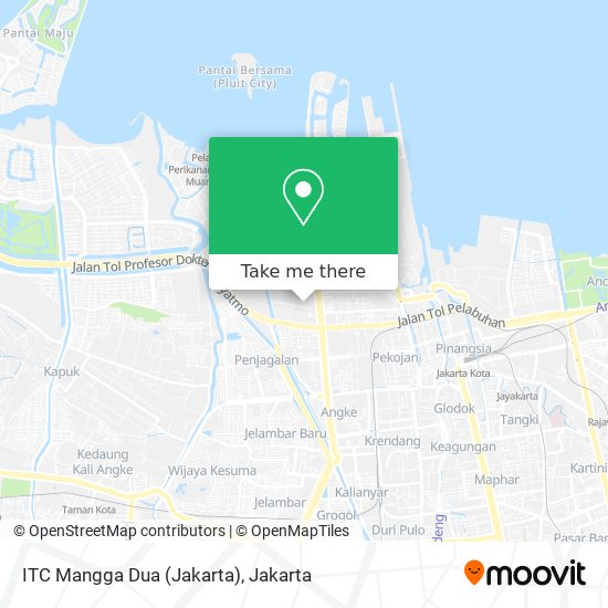 ITC Mangga Dua (Jakarta) map