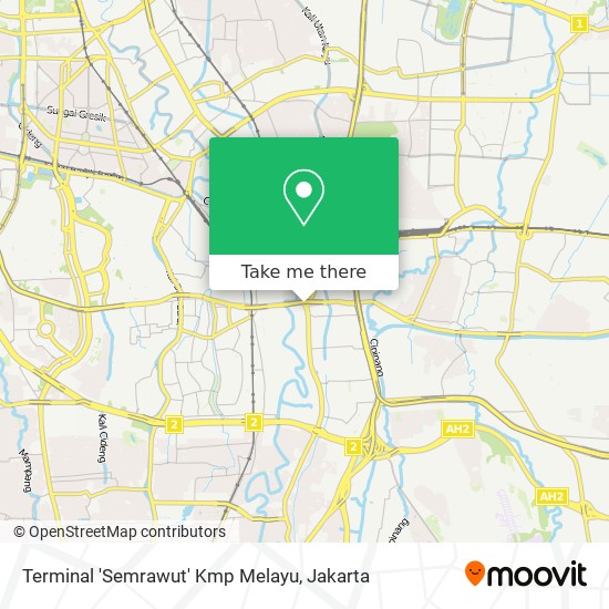 Terminal 'Semrawut' Kmp Melayu map