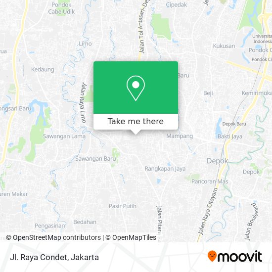 Jl. Raya Condet map