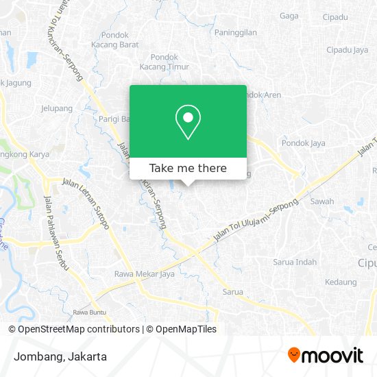 Jombang map